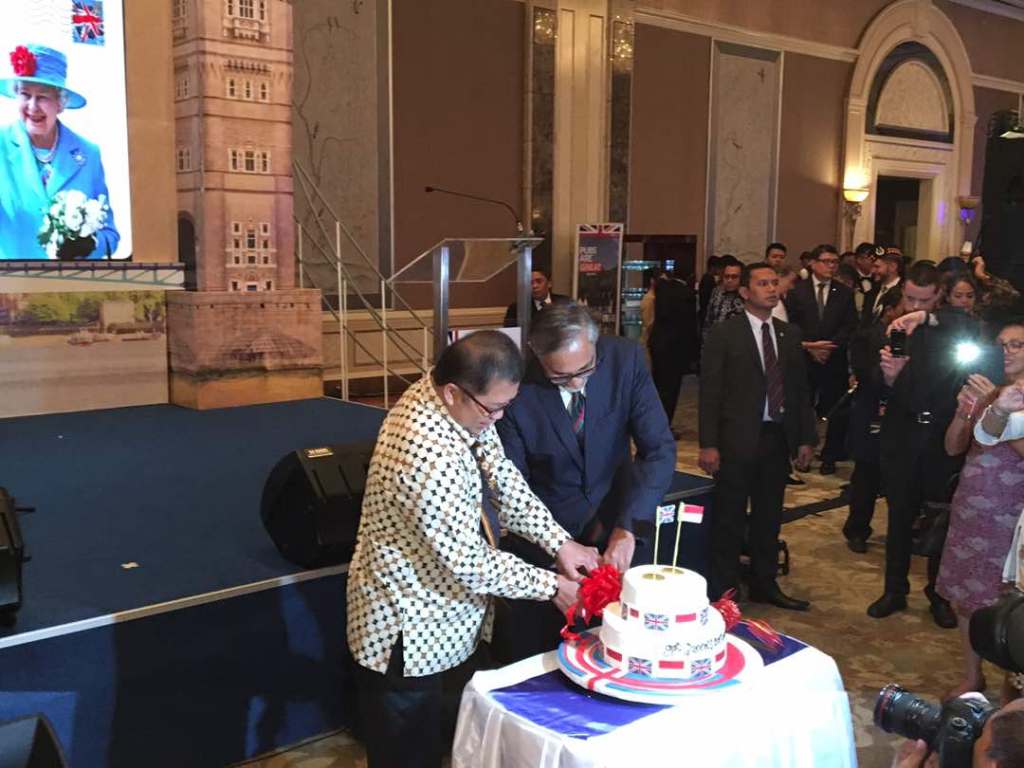 Kedubes Inggris Rayakan HUT ke-91 Ratu Elizabeth II