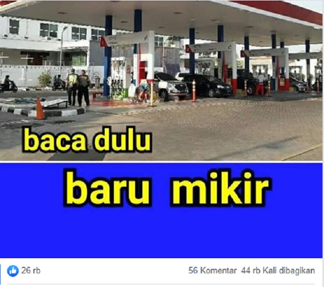 [Cek Fakta] Viral Modus Baru Kecurangan SPBU Melalui Pengaturan Argometer? Ini Faktanya