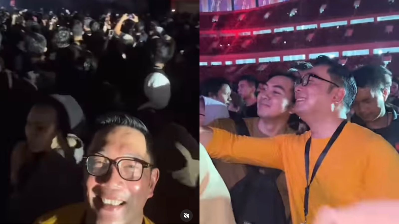 Deretan Tokoh Politik Hingga Istri Presiden Jokowi Saksikan Konser Dewa 19