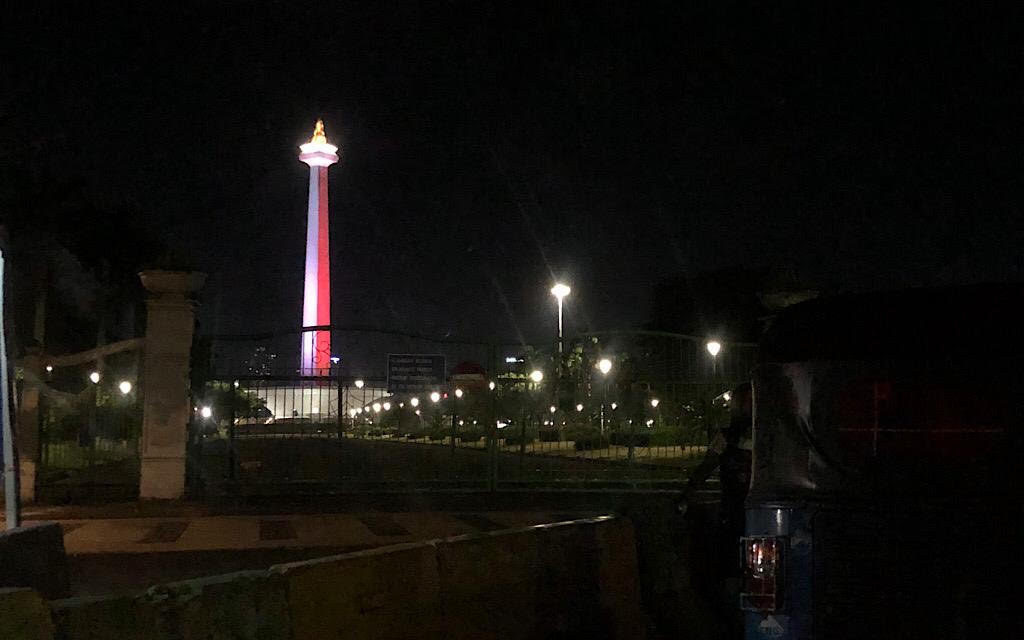 Malam Takbiran Lengang di Jakarta