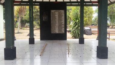 Monumen Perjuangan Taruna di Desa Plataran, Selomartani, Kalasan, Sleman, DIY. (Metrotvnews.com/Ahmad Mustaqim)