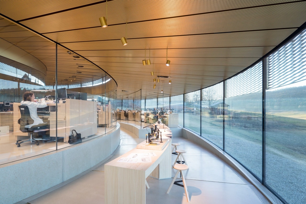 Museum Unik Bentuk Spiral di Swiss