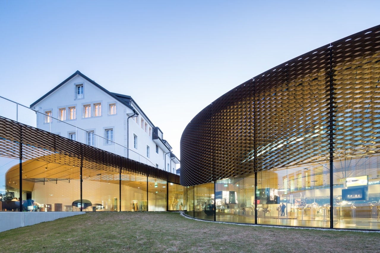 Museum Unik Bentuk Spiral di Swiss