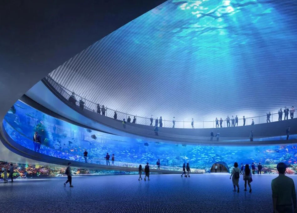 Museum Maritim Terapung yang Menyerupai Awan