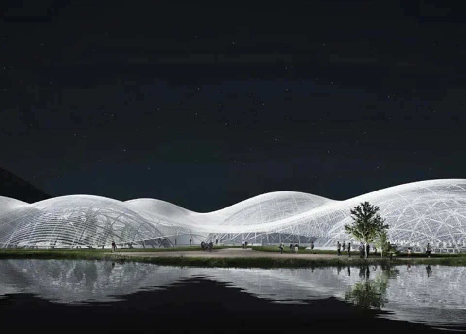 Museum Maritim Terapung yang Menyerupai Awan