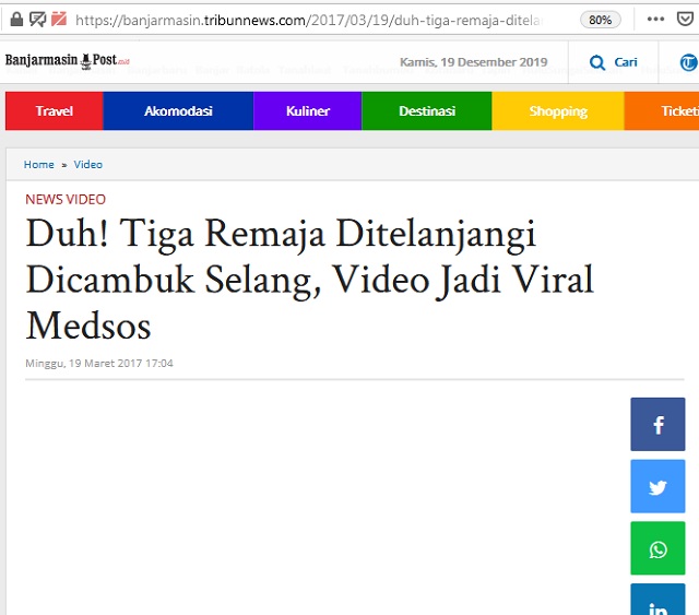 [Cek Fakta] Muslim Uighur Ditelanjangi dan Dicambuk Aparat Tiongkok? Ini Faktanya
