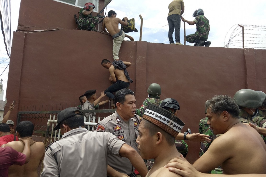 191 Napi Rutan Kabanjahe Disebar ke Empat Lapas
