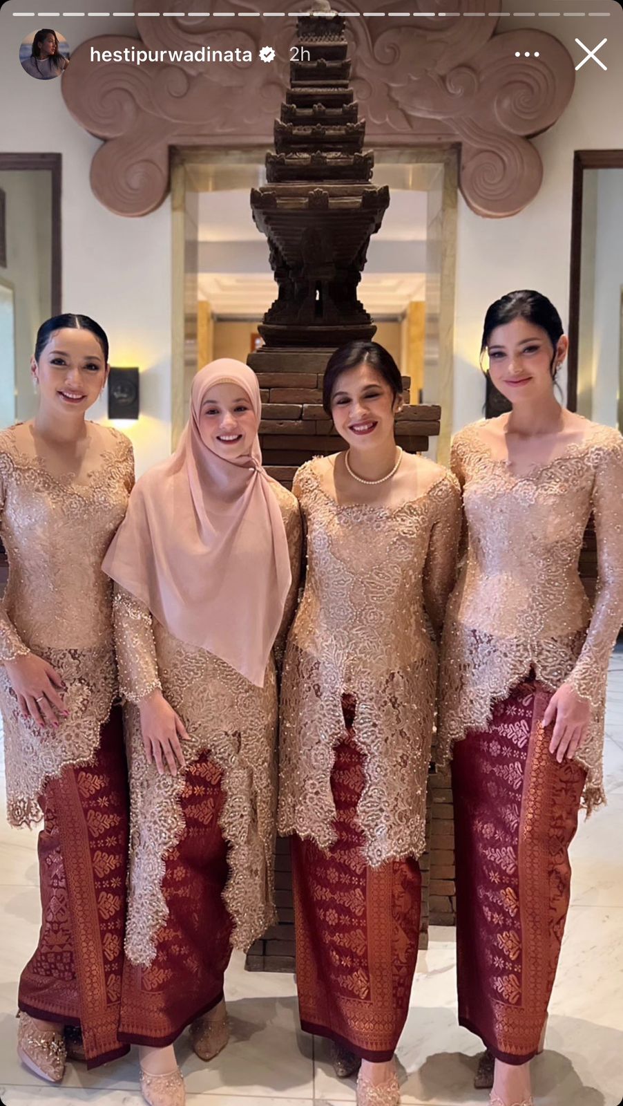 Enzy Storia Nikah, Jessica Mila hingga Natasha Rizky jadi <i>Bridesmaid</i>