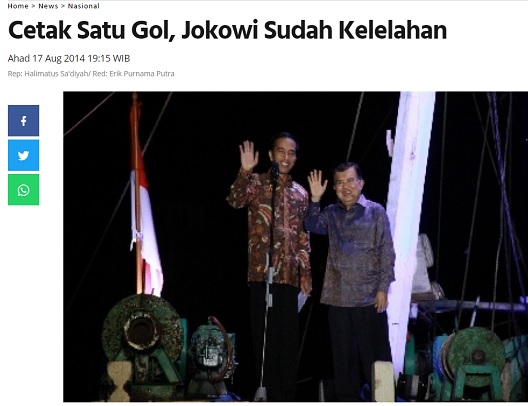 [Cak Fakta] Foto Jokowi Pingsan Butuh Nafas Buatan? Ini Faktanya