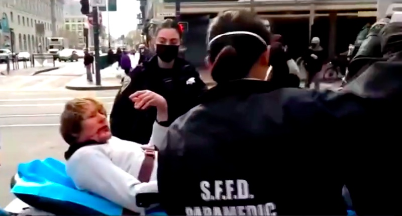 Diserang Pria Rasis, Nenek Keturunan Asia di San Francisco Lawan Penyerangnya
