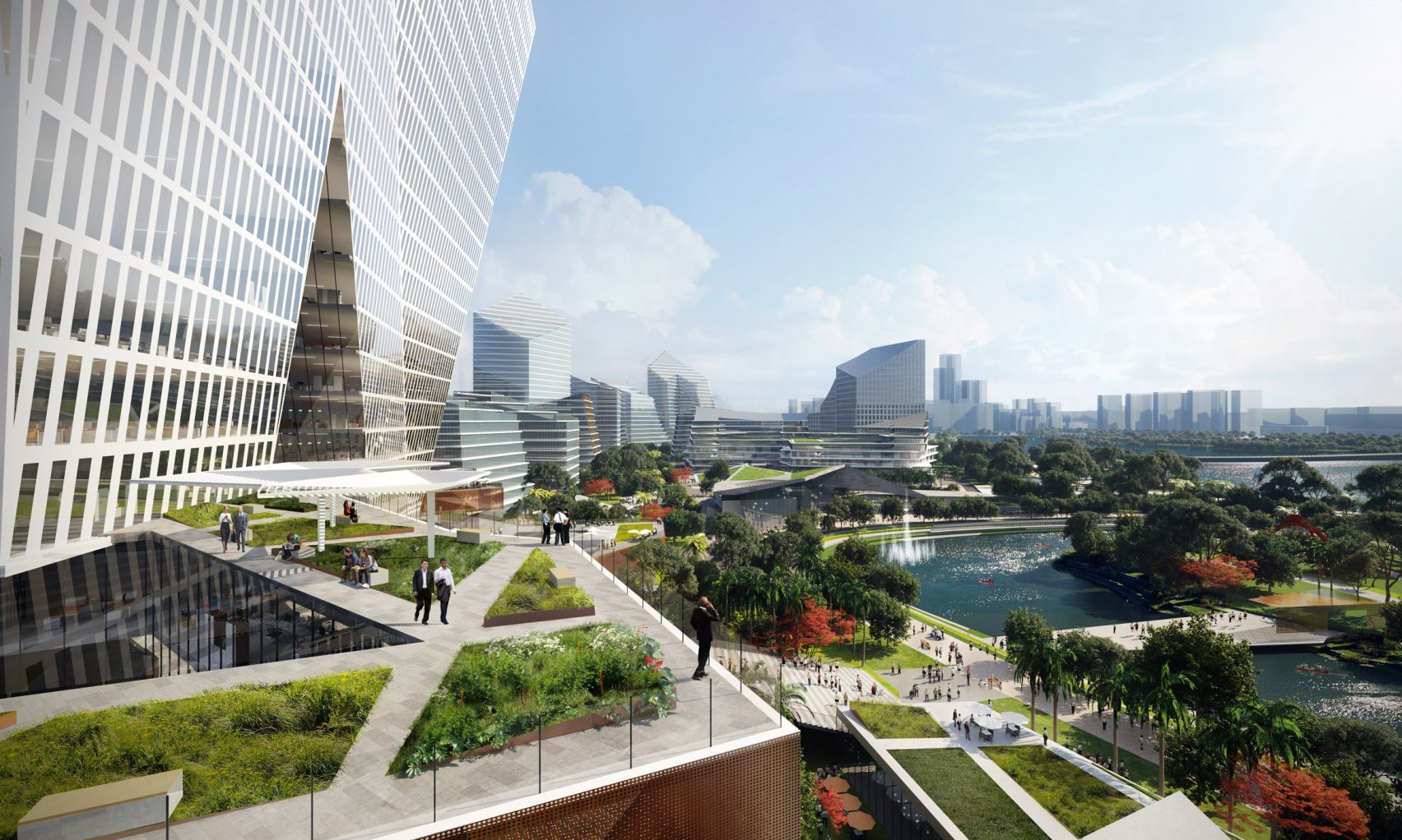 Net City, Kawasan Masa Depan Tanpa Mobil di Shenzhen
