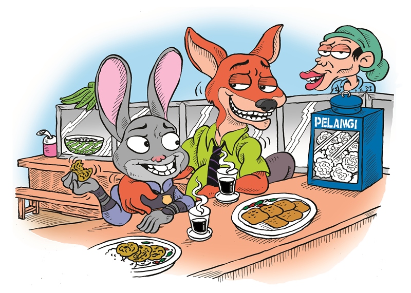Apa Jadinya jika Karakter dalam Zootopia Tinggal di Indonesia?