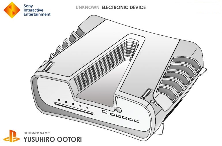 Inikah Paten Desain PlayStation 5?