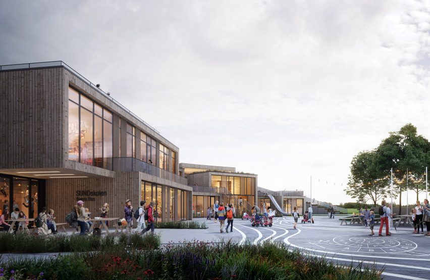 Keren, Begini Desain Sekolah Terbesar di Kopenhagen