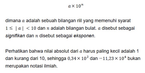 Notasi Ilmiah: Pengertian, Rumus, Cara Penulisan, hingga Contohnya