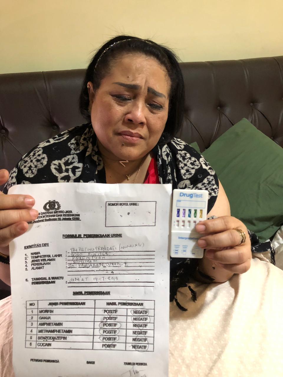 Komedian Nunung Ditangkap Terkait Kasus Narkoba