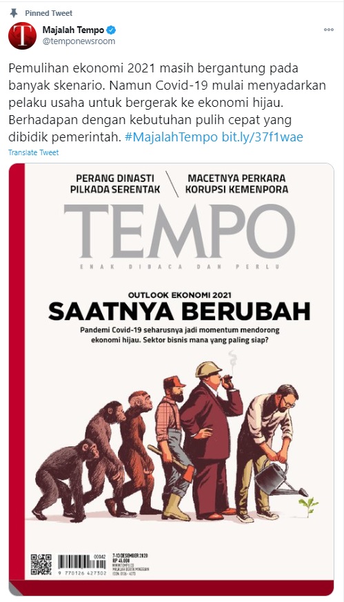 [Cek Fakta] Sampul Majalah Tempo Berjudul 