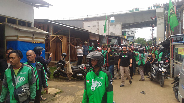 Ojek Online dan Konvensional di Bogor Kembali `Perang`