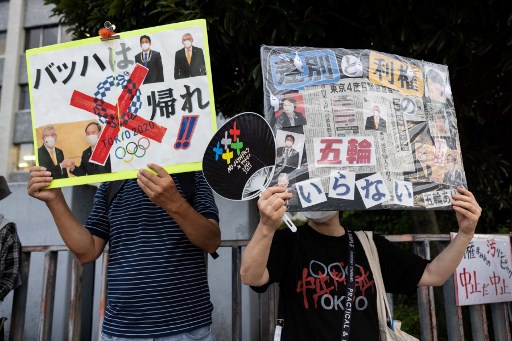 Angka Covid-19 Melonjak, Aktivis Jepang Tuntut Olimpiade Dihentikan