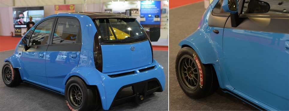 Tata Nano Garapan JA Motorsport, Semburannya 230 DK