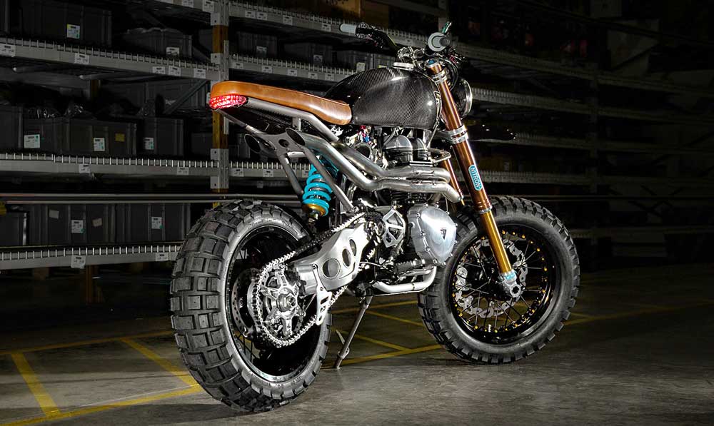 Triumph Bonneville Disulap jadi <i>Classic Scrambler</i>