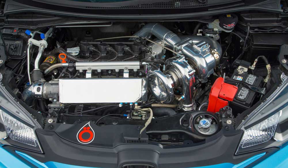 Honda Fit Turbo 2015 dari Bisimoto, `Muntahkan` 480 Daya Kuda