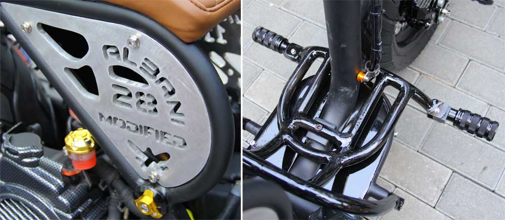 Matic Cafe Racer Garapan Ivan, Tetap Utamakan <i>Safety</i>  