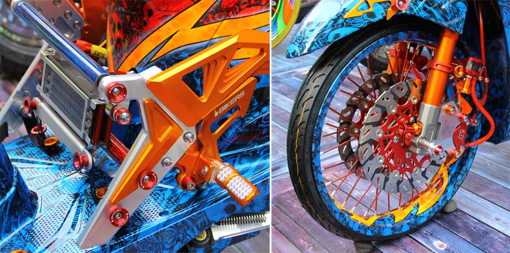 Honda Vario 125 FI 2013, Bergaya Funky Khusus buat Kontes