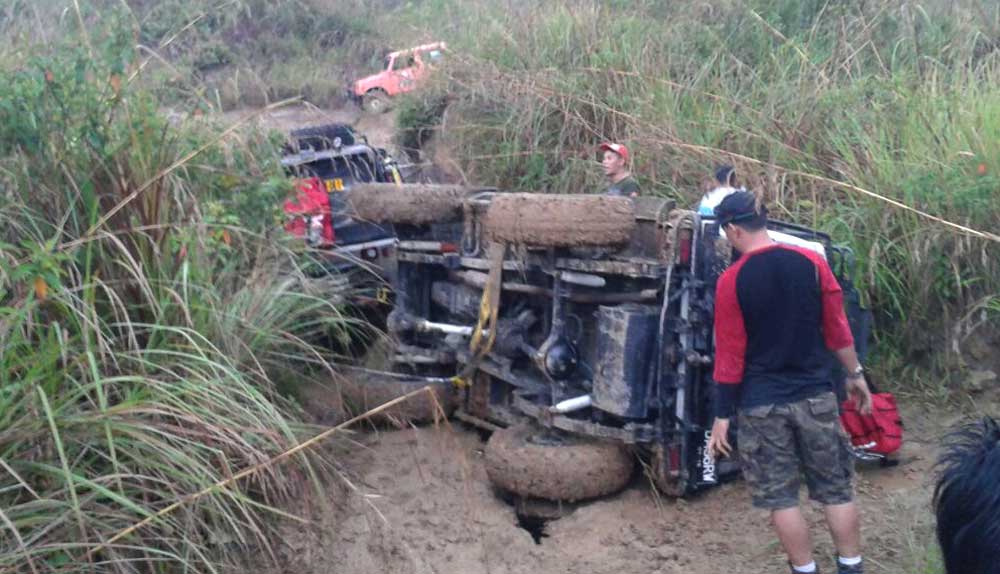 Hujan Guyur WJAOR XVI Hari Pertama, Sulitkan Peserta 