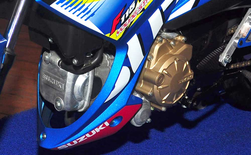 Suzuki Satria F115 Young Star, Mesin Kecil Performa Pedas