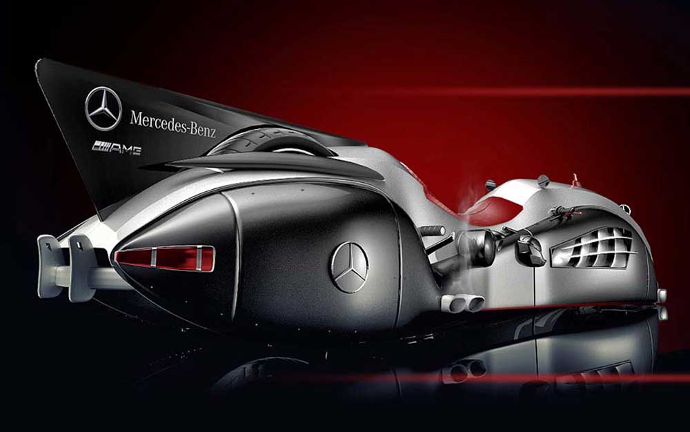 Eternity Concept, Motor Konsep Mercedes-Benz Hasil Imaji Mehmet