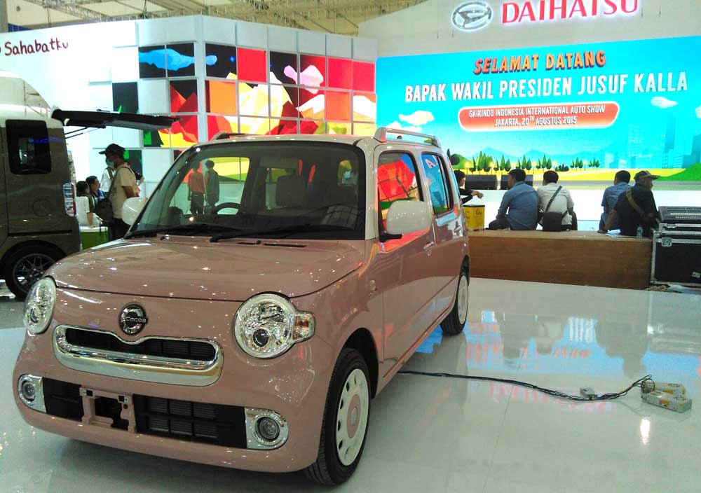 H-2 GIIAS 2015, Pembangunan <i>Booth Brand</i> Masuki Tahap Final