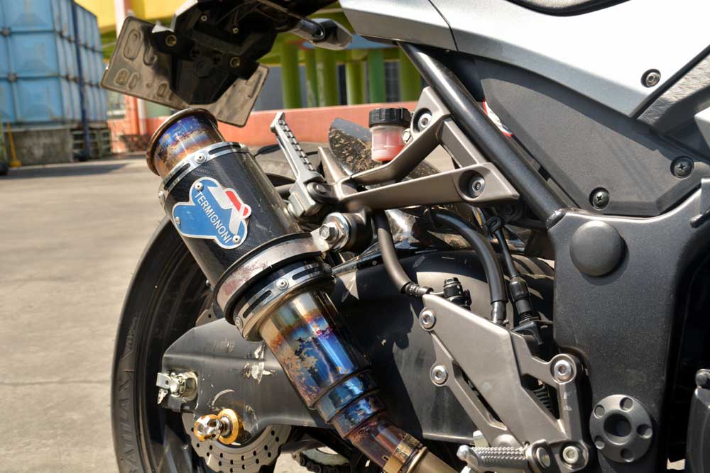 Kawasaki Ninja 250 2013, Dandanan <i>Simple</i> Hasil Maksimal