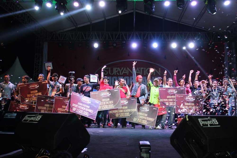 Semarak Suryanation Motorland di Kota Daeng, Tak Kalah Menarik