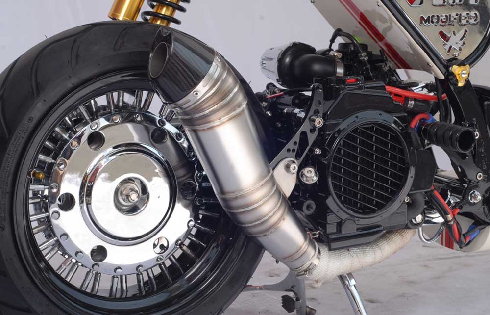 Honda Vario Cafe Racer, Makin Yahud di Kompetisi Final