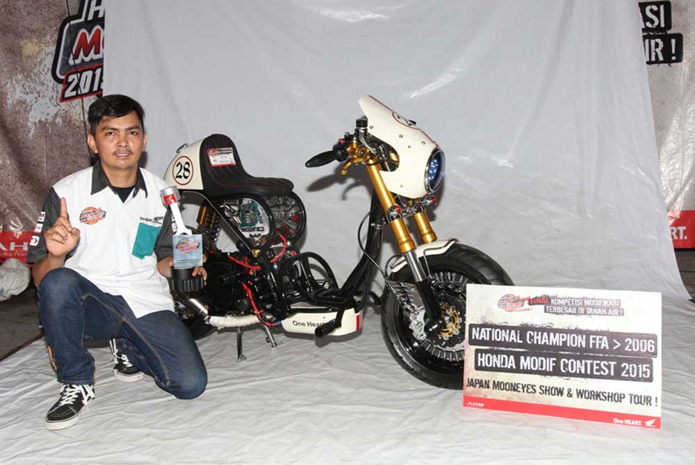 Honda Vario <i>Cafe Racer</i>, Makin <i>Yahud</i> di Kompetisi Final