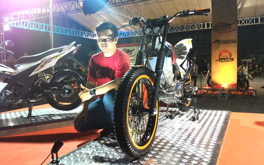 Honda New Sonic 150R, jadi <i>Trial Bike</i> Garapan Pemenang HMC 