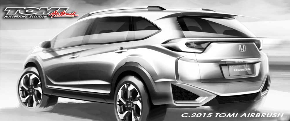 Modifikasi Virtual Honda Br V Virtual Tomi Air Brush