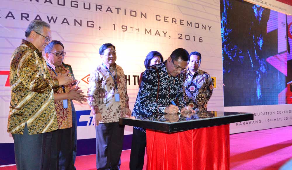 Lokasi Terbesar Uji Ban, Resmi Dibuka di Karawang