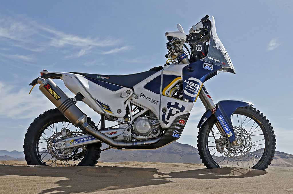 Husqvarna FE 450 Rally, Lebih Ringan dan Canggih