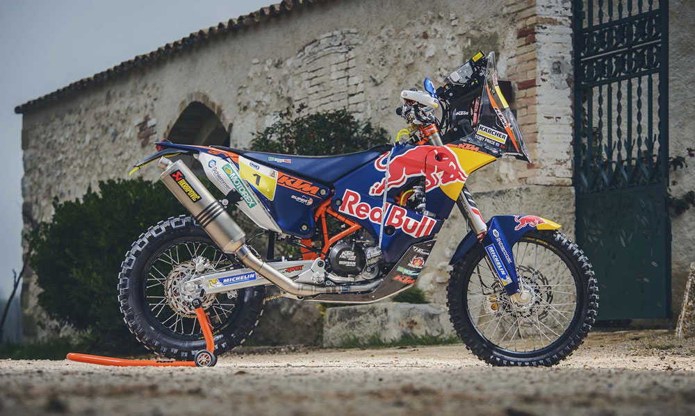 KTM 450 Rally, Rajanya Reli Dakar