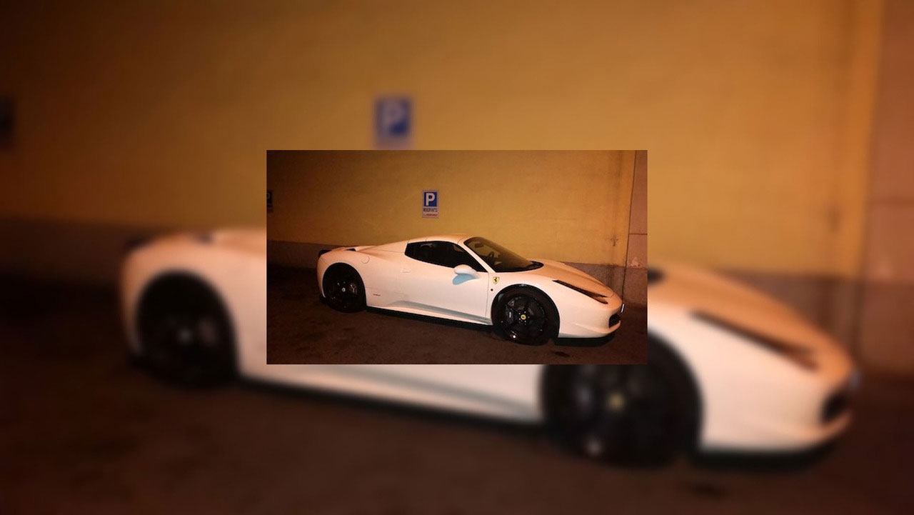 Ferrari Bekas Mafia Italia ini, Disulap jadi Mobil Polisi