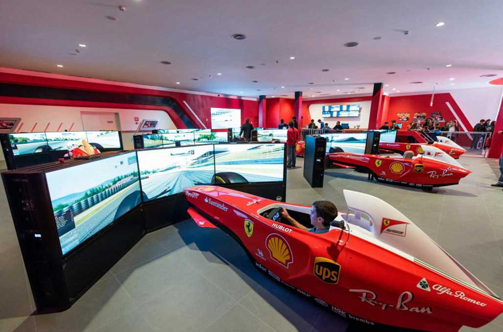 Ferrari Buka Wahana Roller Coaster Tertinggi di Eropa