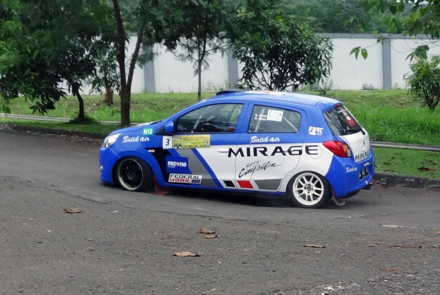 Jagoan Reli Nasional Ramaikan Kejurnas Reli Sprint 2017