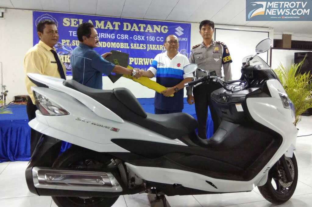 Inazuma dan Skywave 200 jadi Bahan Praktek SMK di Jawa Tengah