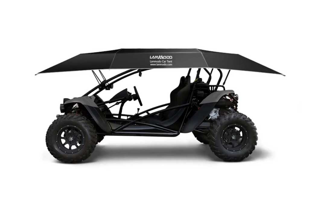 Lanmodo Tawarkan Payung <i>Camping</i> di Atas Mobil