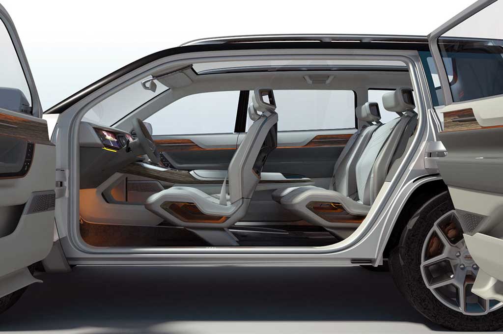 Penampakan Interior Konfigurasi 7-Seater Jeep Yuntu