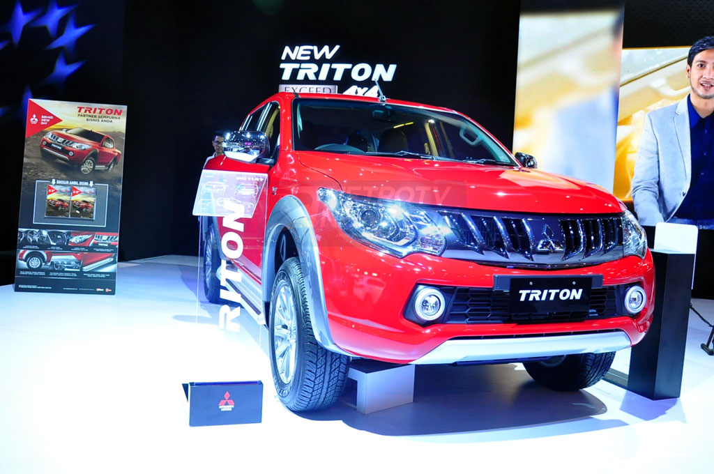 Mitsubishi Lengkapi Fitur dan Varian Triton