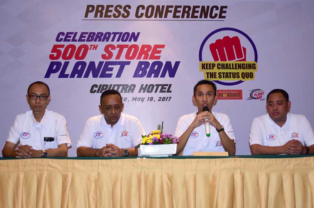 Dagang 'Karet Bundar', Planet Ban Kini Punya 500 Gerai