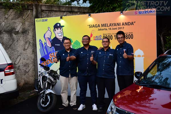Kawal Pemudik, Suzuki Siapkan Pos dan Bengkel Siaga